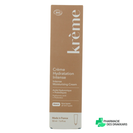 Krème Crème Hydratation Intense Bio