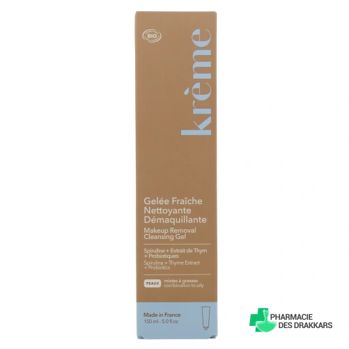 Krème Gelée Fraîche Nettoyante Démaquillante