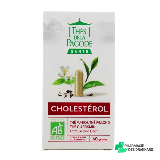 Thés de la Pagode Cholestérol Bio Gélules