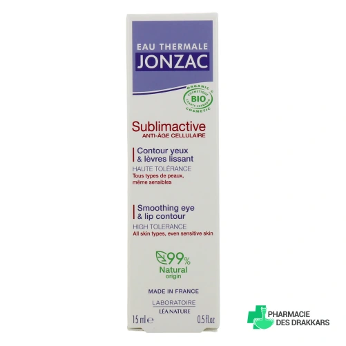 Jonzac Sublimactive Contour Yeux et Lèvres Lissant