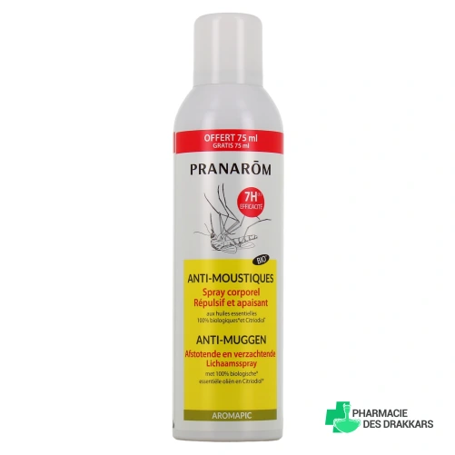 Pranarom Bio Aromapic Spray Corps Anti-moustiques