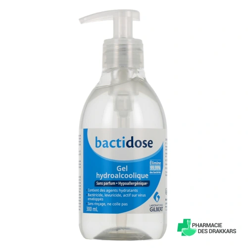 Bactidose Gel Hydroalcoolique Hygiène Mains