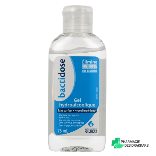 Bactidose Gel Hydroalcoolique Hygiène Mains