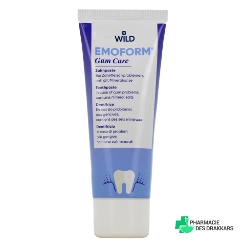 Emoform Gum Care Dentifrice Problèmes de Gencives