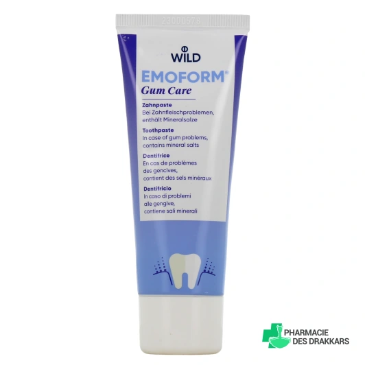 Emoform Gum Care Dentifrice Problèmes de Gencives