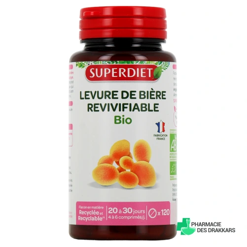 Super Diet Levure De Bière Revivifiable Bio