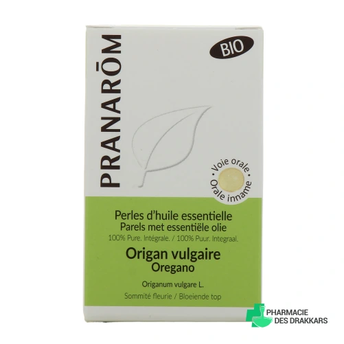 Pranarom Perles d'Huile Essentielle Origan