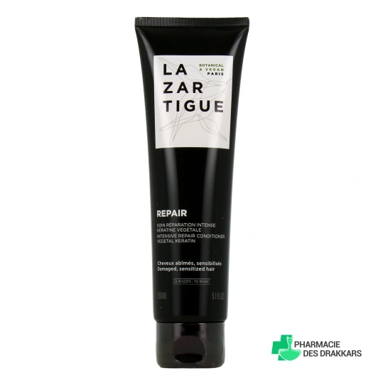 Lazartigue Repair Soin Après-Shampooing Réparation Intense