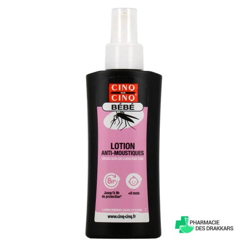 Cinq Sur Cinq Lotion Anti-Moustiques Bébé