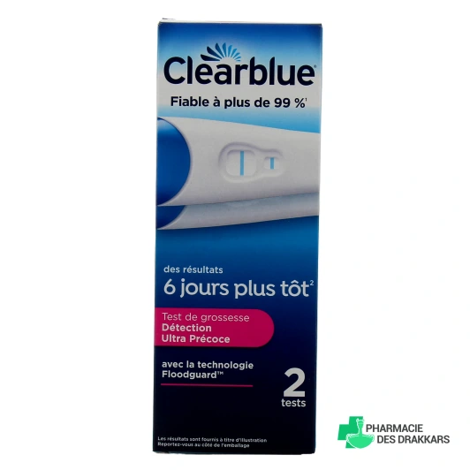 Clearblue Early Test de Grossesse Détection Précoce