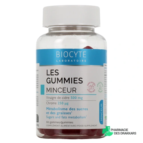 Biocyte Les Gummies Minceur Vinaigre de Cidre