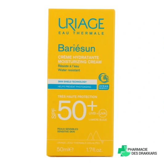 Uriage Bariésun Crème Solaire Hydratante SPF 50+