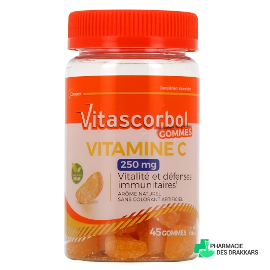 Vitascorbol Gommes Vitamine C