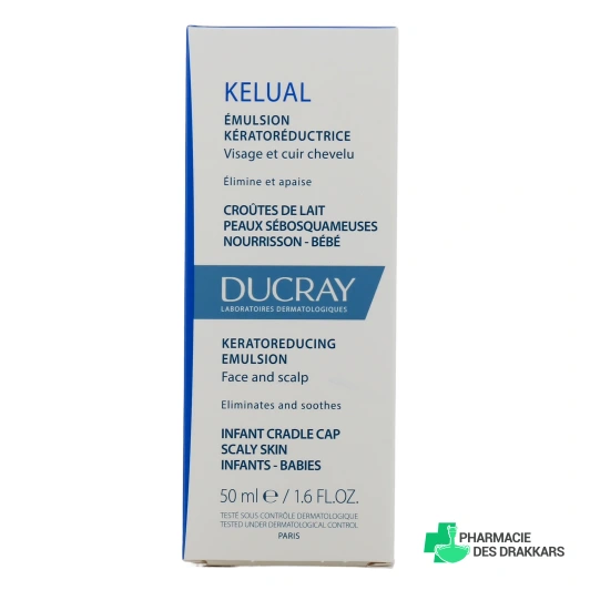 Ducray Kelual Émulsion Kératoréductrice Croûtes de Lait