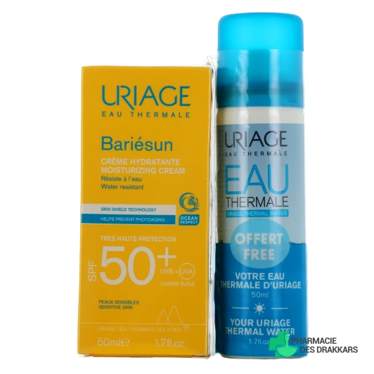 Uriage Bariésun Crème Solaire Hydratante SPF 50+