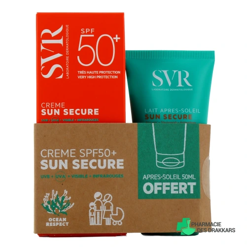 SVR Sun Secure Crème Solaire Hydratante SPF 50+