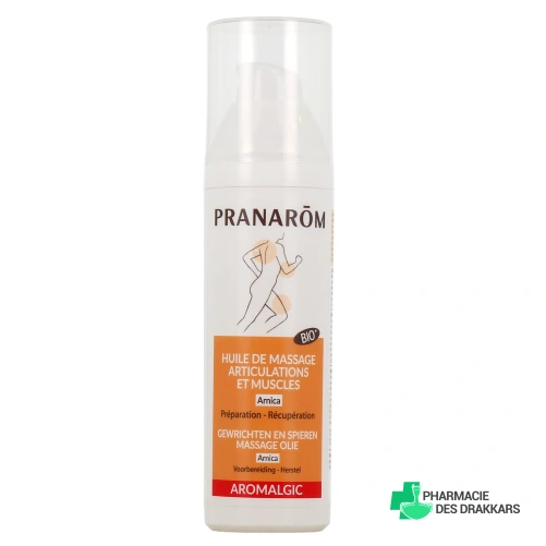 Pranarom Aromalgic Huile de Massage Préparation et Récupération