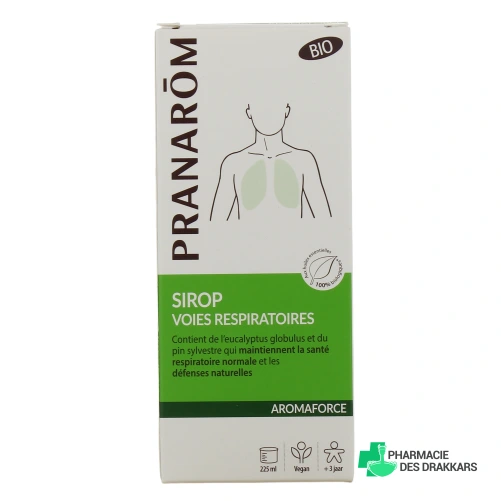 Pranarom Aromaforce Sirop Voies Respiratoires Bio