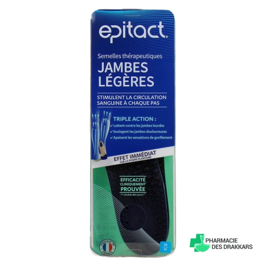 Epitact Semelles Thérapeutiques Jambes Légères