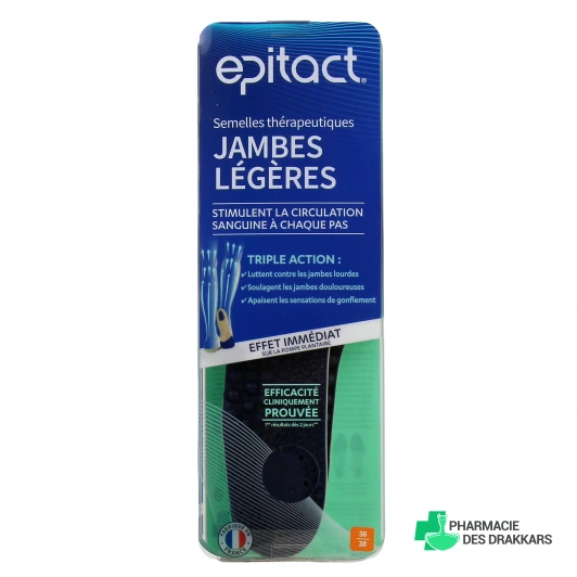 Epitact Semelles Thérapeutiques Jambes Légères