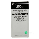 Bicarbonate de Sodium Cooper 1,4 % Solution pour Perfusion - Vue 360°