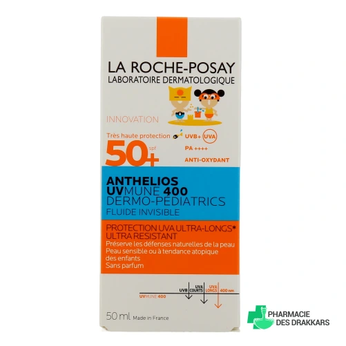 Anthelios UVMune 400 Dermo-Pediatrics Fluide Solaire SPF50+