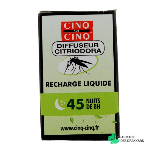 Cinq Sur Cinq Diffuseur Citriodora Anti-Moustiques