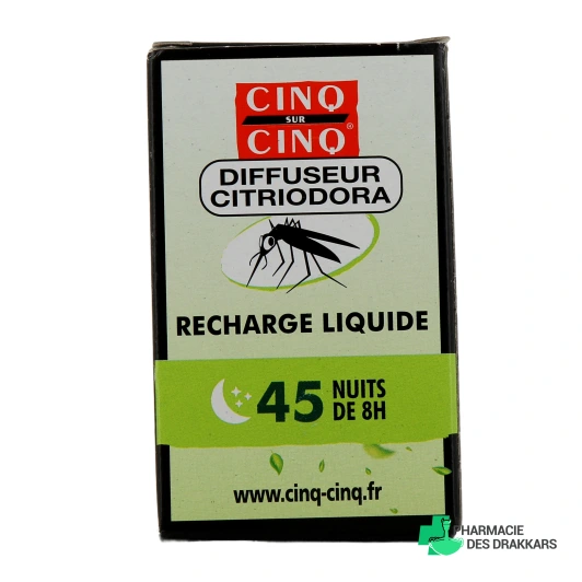 Cinq Sur Cinq Diffuseur Citriodora Anti-Moustiques