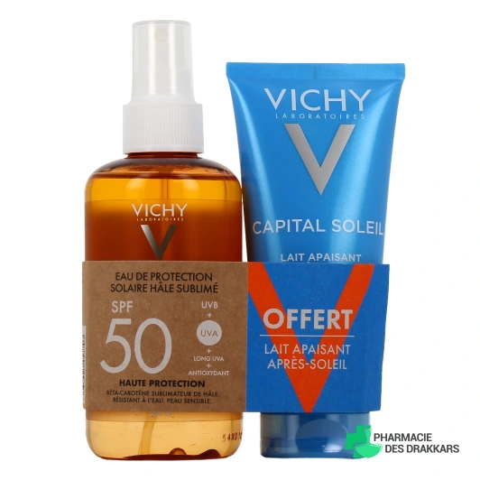 Vichy Capital Soleil Eau De Protection Solaire Hâle Sublimé
