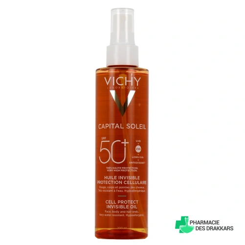 Vichy Capital Soleil Huile Protection Cellulaire SPF50+