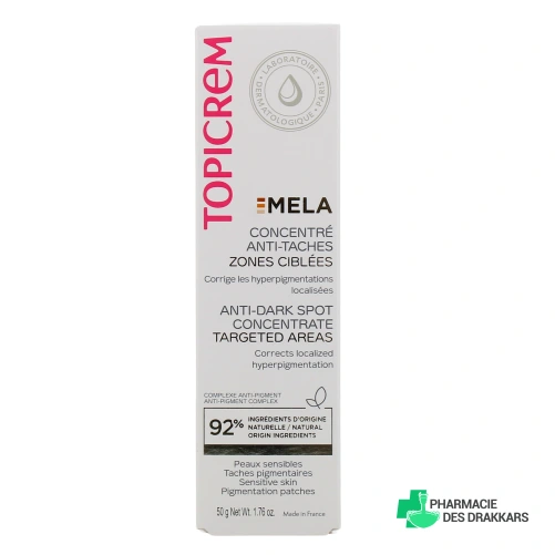 Topicrem Mela Concentré Anti-taches Zones Ciblées