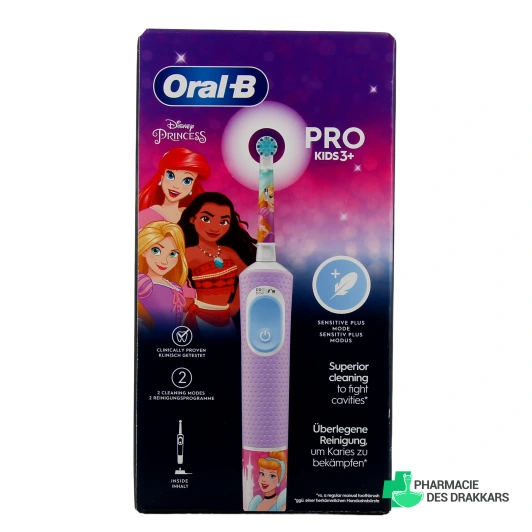 Oral B Kids Brosse à Dents Électrique 3 ans et +
