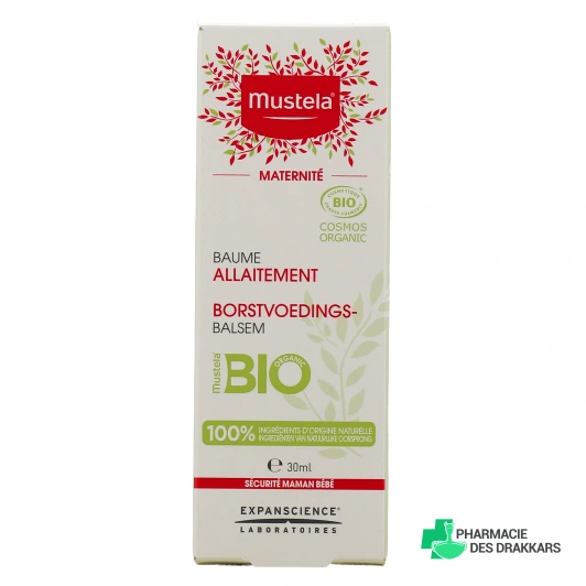 Mustela Baume allaitement Bio