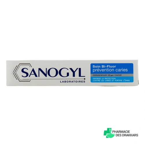 Sanogyl Bi-fluor Dentifrice Prévention caries