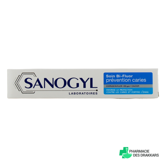 Sanogyl Bi-fluor Dentifrice Prévention caries