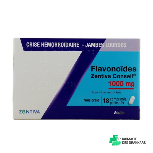 Flavonoides 1000mg - Vue 360°