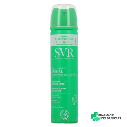 SVR Spirial Spray Végétal Déodorant Anti-Humidité 48h