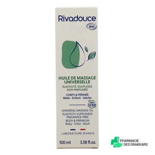 Rivadouce Bébé Bio Huile de Massage
