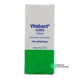 Vitabact 0,05% collyre - Vue 360°