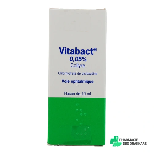 Vitabact 0,05% collyre - Vue 360°