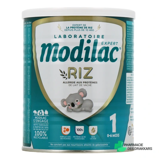 Modilac Expert Riz Lait 1er âge