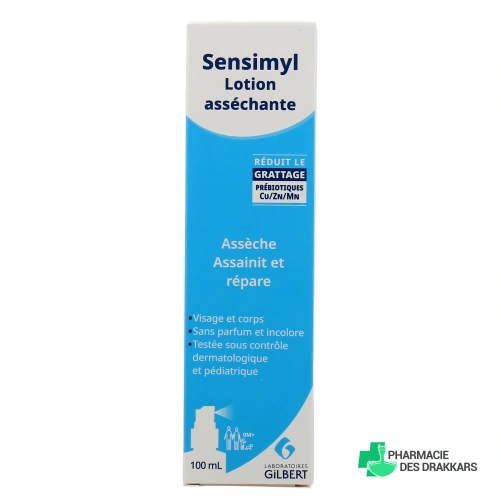 Sensimyl Lotion Asséchante Visage et Corps