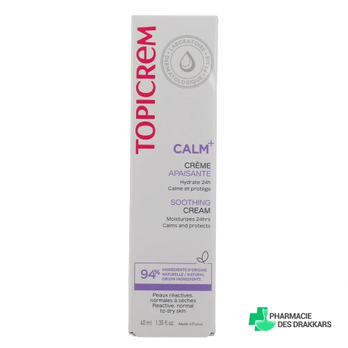 Topicrem Calm+ Crème Apaisante Légère
