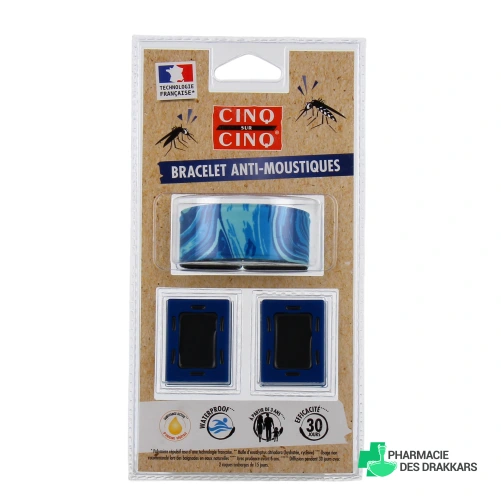 Cinq sur Cinq Bracelet Anti-Moustiques