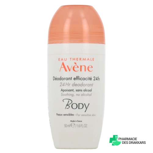 Avène Body Déodorant Roll-On 24h