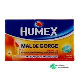 Humex Mal de Gorge Pastilles - Vue 360°