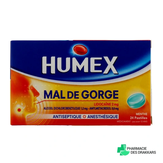 Humex Mal de Gorge Pastilles