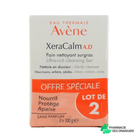 Avène Xeracalm AD Pain Nettoyant Surgras