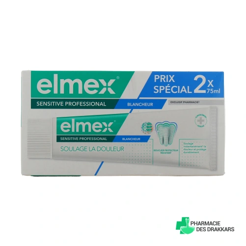 Elmex Dentifrice Sensitive Professional Blancheur