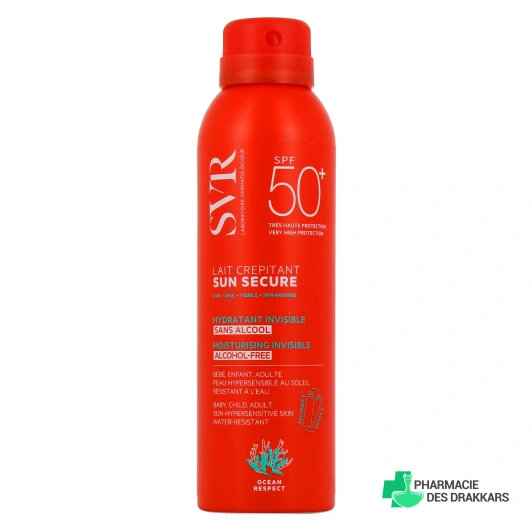 SVR Sun Secure Lait Solaire Crépitant SPF 50+